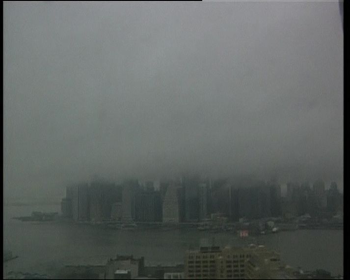Yfirlitsmynd af New York í dag.