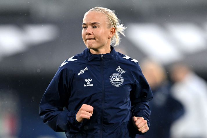 Pernille Harder er ein besta knattspyrnukona heims og lykilmaður hjá bæði Bayern München og danska landsliðinu.