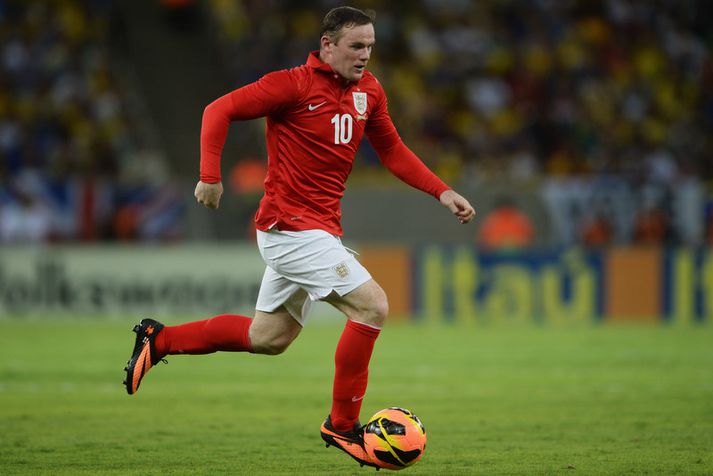 Wayne Rooney í leik með enska landsliðinu