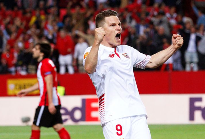 Gameiro vann Evrópudeildina í þrígang með Sevilla.