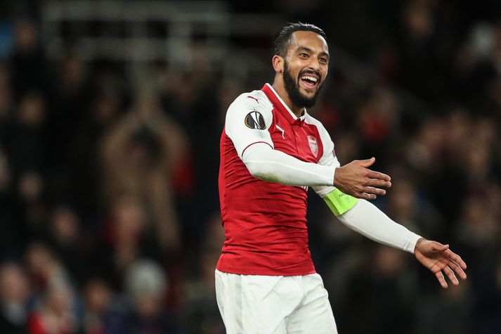 Theo Walcott var flottur í kvöld.