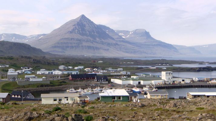 Djúpivogur við Berufjörð.