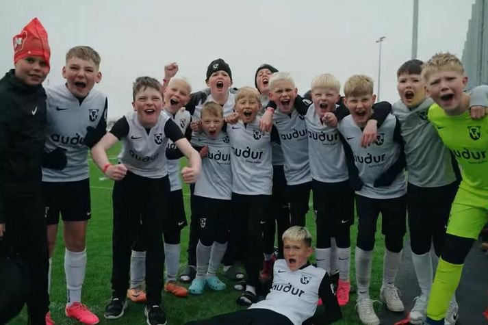 FH-ingar voru í stuði á Akueyri eins og margir.