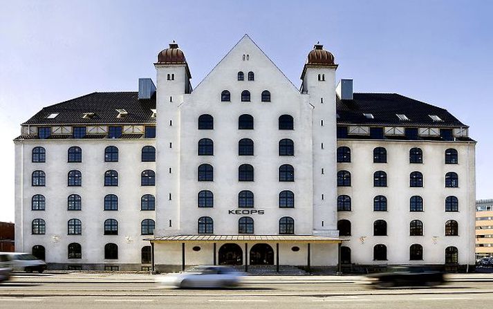 Höfuðstöðvar Keops í Danmörku Keops er eitt þeirra dönsku fasteignaþróunarfélaga sem komst í eigu Íslendinga, en sala félagsins til Stones Invest síðla árs í fyrra gekk ekki eftir vegna vanefnda danska félagsins.