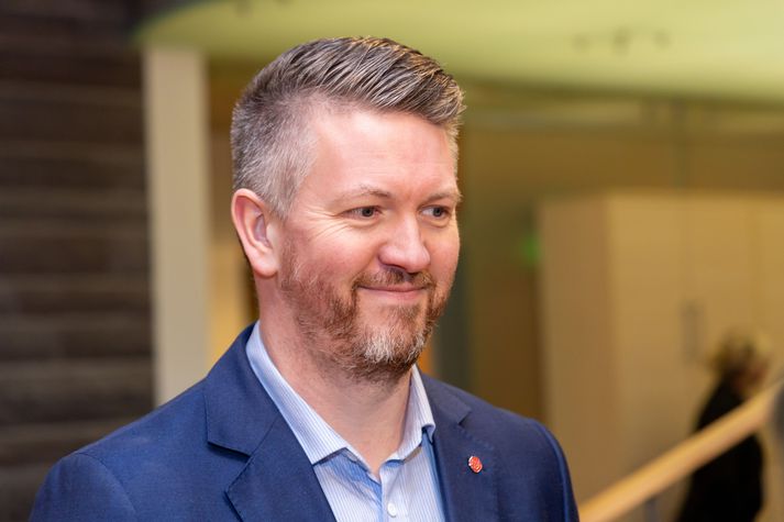 Kristján Þórður Snæbjarnarson kom nýr inn á þing fyrir Samfylkinguna fyrr í vikunni. Þar er hann fyrsti varaformaður velferðarnefndar Alþingis.