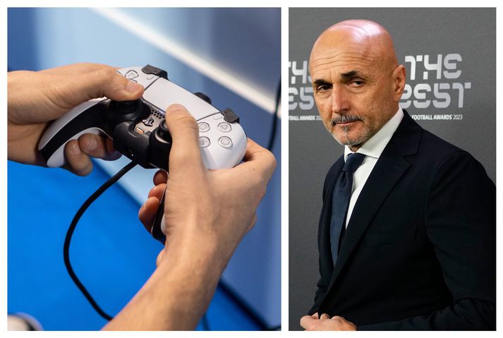 Luciano Spalletti er ekki mikill aðdáandi Playstation tölva.