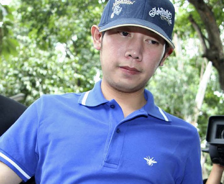 Vorayuth Yoovidhya flúði land árið 2012 áður en lögregla náði að handtaka hann.