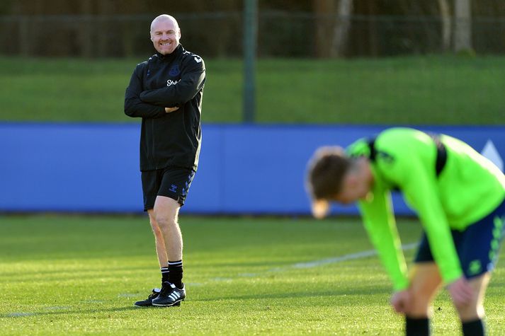 Sean Dyche skemmti sér konunglega yfir þreyttum Everton-mönnum.