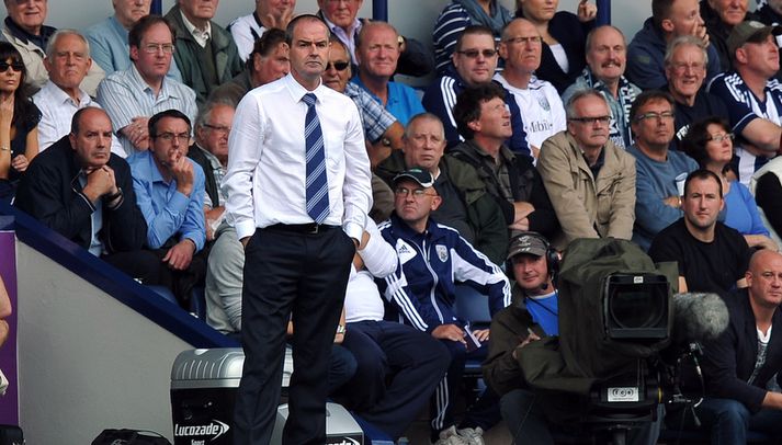 Steve Clarke, stjóri West Bromwich Albion.