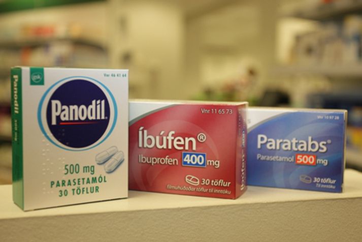 Verkjalyf. Mynd/ Valgarður.