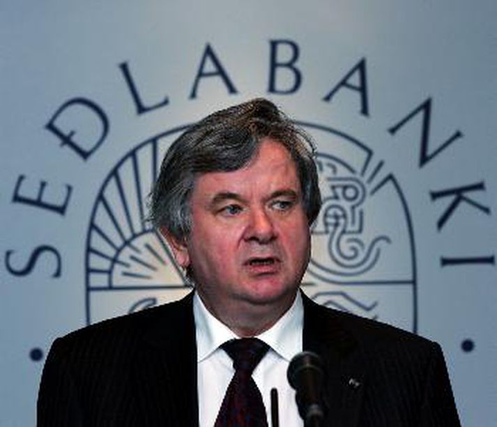 Davíð Oddsson Seðlabankastjóri: Bankinn fékk góða gjöf frá ríkissjóði.