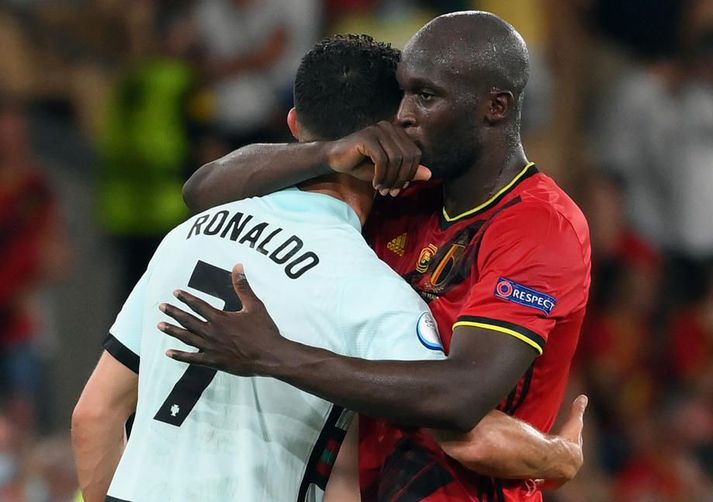 Romelu Lukaku er búinn að kveðja Cristiano Ronaldo og ætlar sér að senda Ítali í sumarfrí í kvöld.