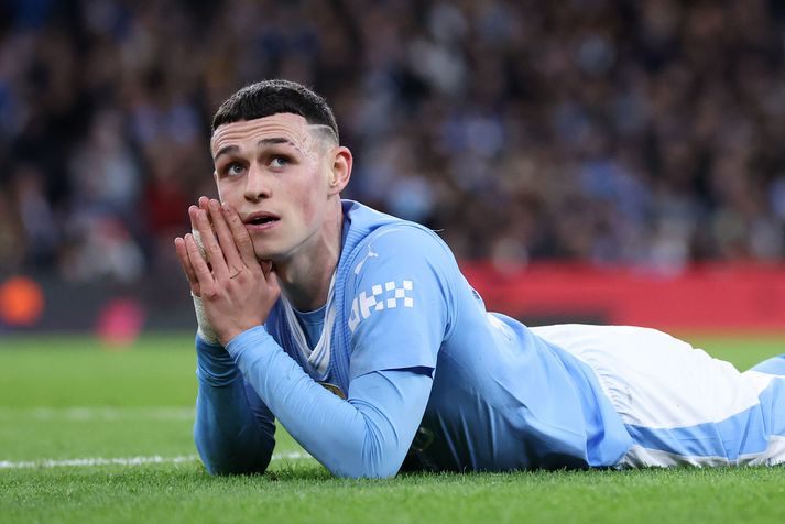 Phil Foden og félagar mæta Chelsea í undanúrslitum ensku bikarkeppninnar í fótbolta.