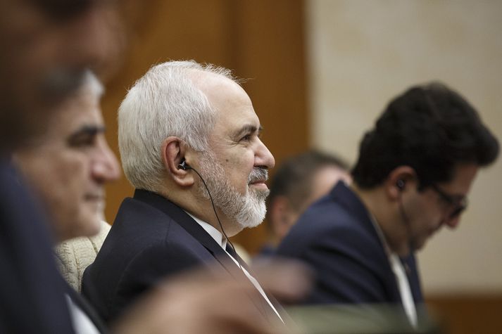 Zarif, utanríkisráðherra Írans.