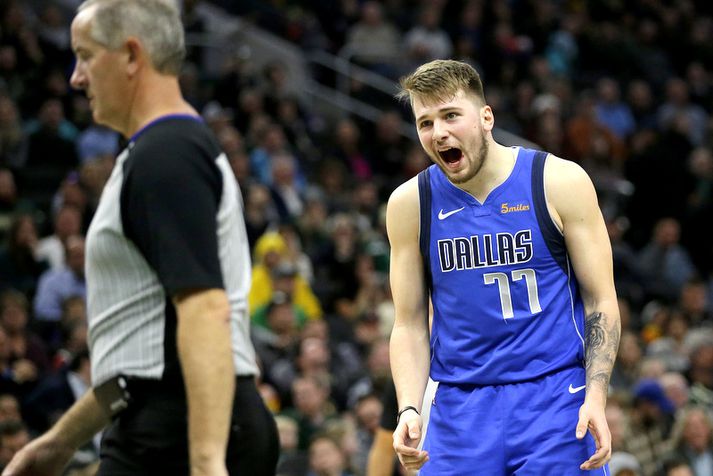 Luka og félagar í Dallas mæta öflugu liði Clippers í fyrstu umferð úrslitakeppni NBA-deildarinnar í kvöld.