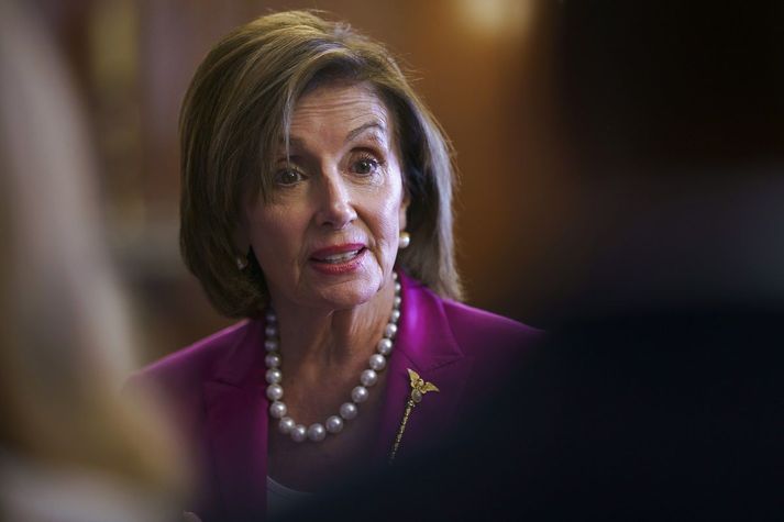 Nancy Pelosi, forseti fulltrúadeildar Bandaríkjaþings.