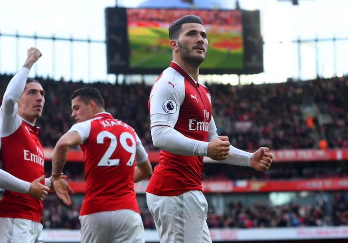 Bosníumaðurinn Kolasinac reyndist Arsenal mikilvægur í dag