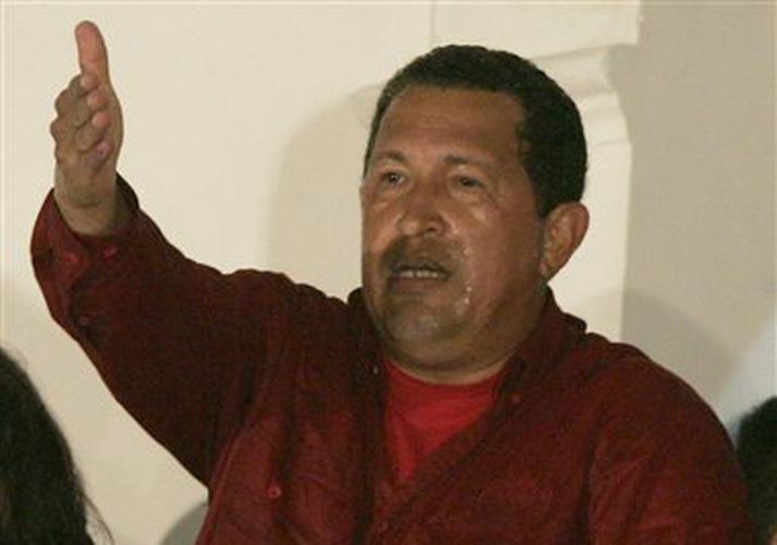 Hugo Chavez, forseti Venesúela, lítur á Kastró sem læriföður sinn í kommúnisma.