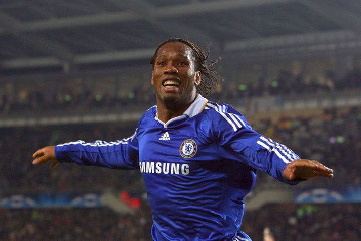 Didier Drogba skoraði í nótt.