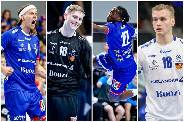 Blaðamaður ræddi við Bjarka Má, Viktor Gísla, Stiven Tobar og Elliða Snæ í íslenska handboltalandsliðinu um hvað þeir eru búnir að vera að horfa á milli leikja og æfinga.