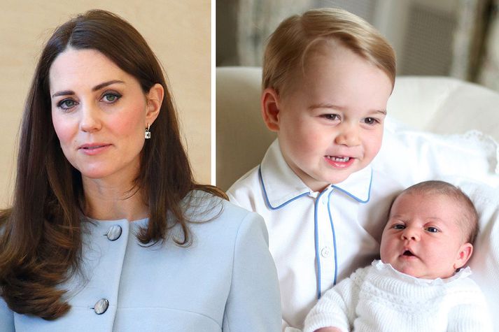 Litla prinsessan, Karlotta Elísabet Díana af Cambridge. Hún er yngra barn þeirra Vilhjálms og Katrínar. Skírnarathöfnin tók 45 mínútur, að því er fram kom í USA Today. Einungis nánum ættingjum og vinum var boðið í athöfnina sem fór fram í Sandringhamkirkjunni í Norfolk.
