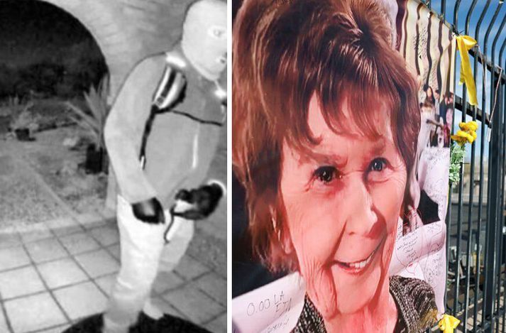 Nancy Guthrie hvarf af heimili sínu í lok janúar síðastliðnum. Bandaríska alríkislögreglan hefur birt myndir af grímuklæddum manni úr öryggismyndavél á heimili Guthrie.