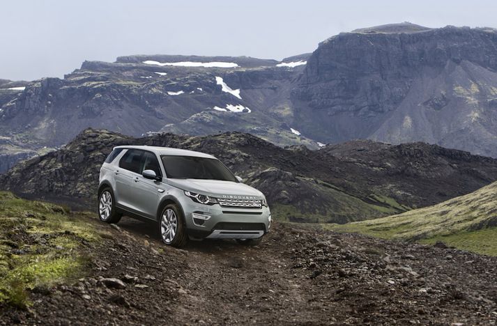 Land Rover Discovery Sport á Íslandi.
