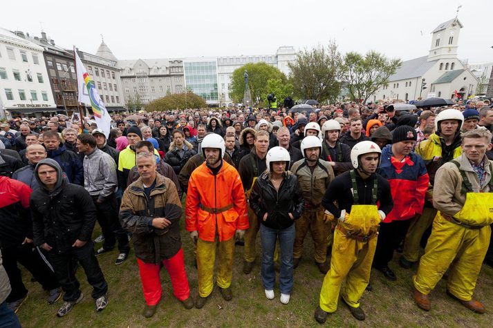 Valmundur Valmundarson, formaður Sjómannasambandsins segir deiluna vera "stál í stál“.