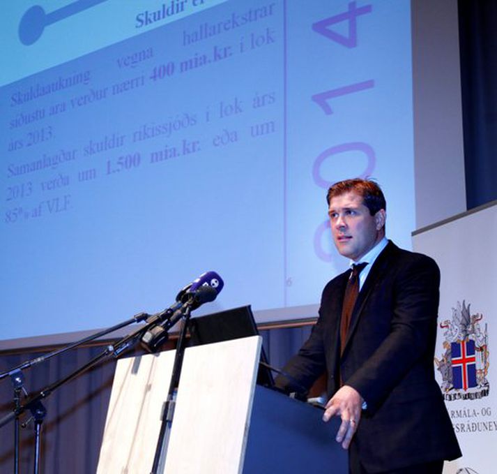 Bjarni Benediktsson, fjármála- og efnahagsráðherra.