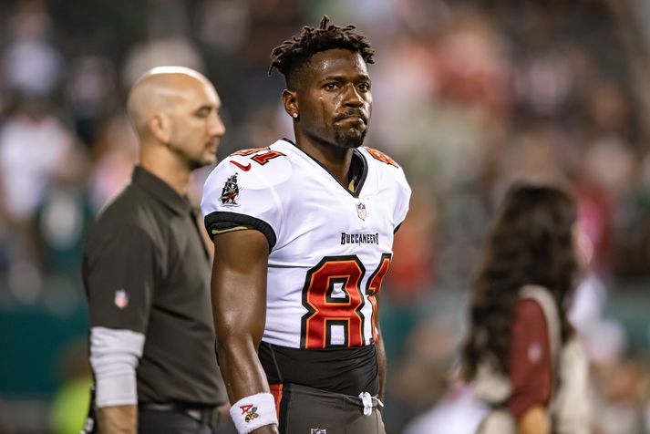 Antonio Brown var frábær leikmaður en hann fékk líka ófáa heilahristingana á ferli sínum.