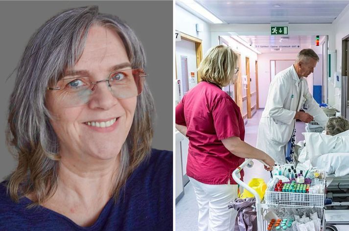 Helga er formaður ME-félagsins á Íslandi.