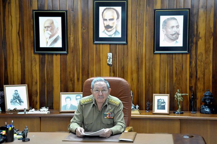 Raul Castro Kúbuforseti ávarpaði þjóð sína fyrr í vikunni.