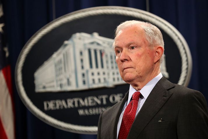 Jeff Sessions, dómsmálaráðherra Bandaríkjanna.