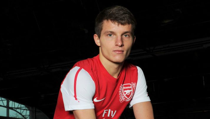 Eisfeld í búningi Arsenal.
