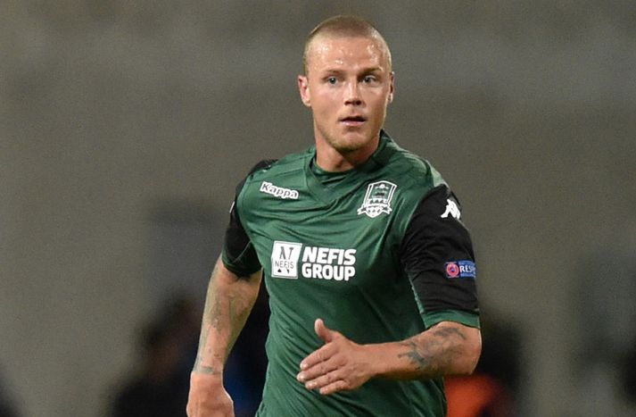 Ragnar í leik með Krasnodar.