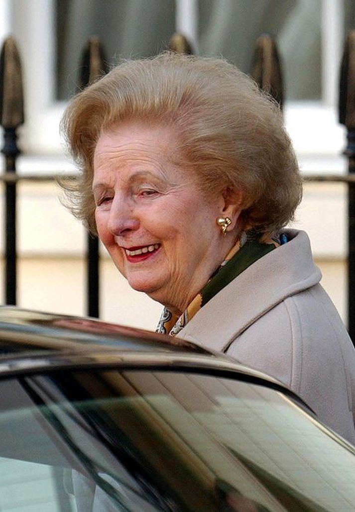 Margaret Thatcher Tók áhættu með Falklandseyjastríðinu. nordicphotos/AFP