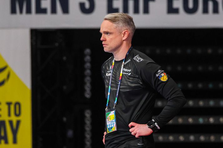 Snorri Steinn Guðjónsson er á sínu fyrsta stórmóti sem þjálfari en hefur séð ýmislegt á stórmótum sem leikmaður.