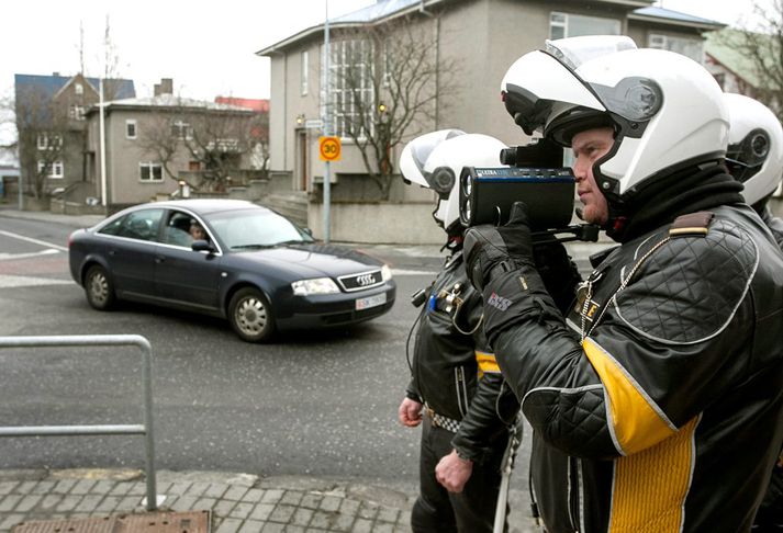 Tveir mældust á 146 kílómetra hraða.