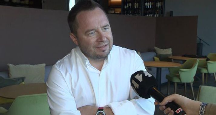 Agnar Sverrisson, yfirmatreiðslumeistari á Moss í Bláa lóninu, er stoltur af því að veitingastaðurinn Moss sé nú kominn með Michelin-stjörnu.