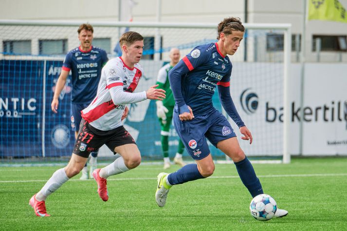 Daði Berg Jónsson heldur áfram að setja boltann í netið fyrir Vestra.