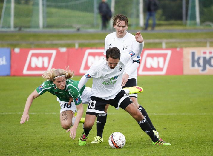 Davíð Þór og Bjarni Þór Viðarssynir gætu spilað landsleik fyrir Færeyjar.