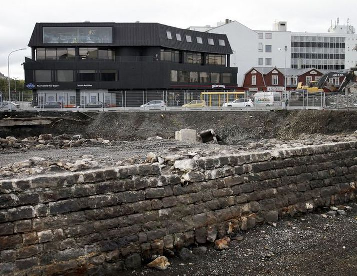 Eignedur lóðarinnar hafnargarðinn  ekki friðaðan þrátt fyrir yfirlýsingu Minjastofnunar.