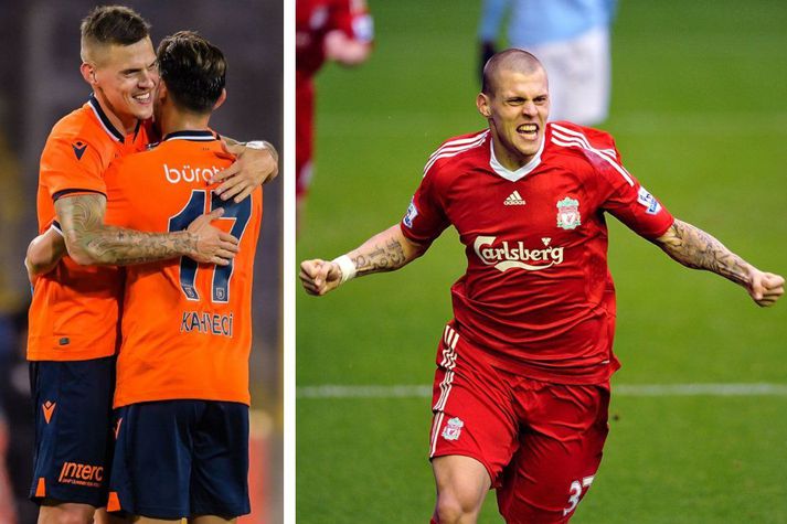 Slóvakinn Martin Skrtel var búinn að bíða mjög lengi eftir því að fagna sigri í Meistaradeildinni.