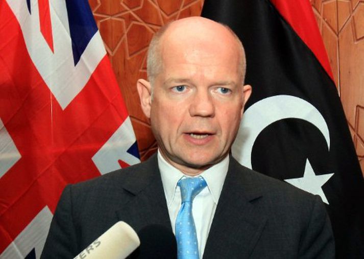William Hague, utanríkisráðherra Bretlands.