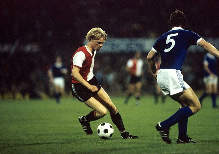 Pétur Pétursson með Feyenoord 1979.