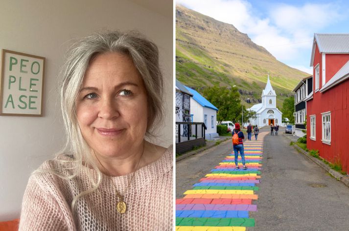 Benedikta er í forsvari félagins sem vill vernda Seyðisfjörð frá sjókvíaeldi.