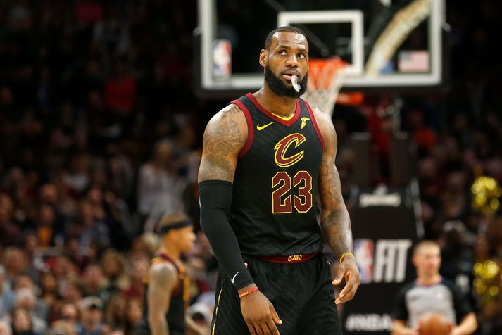 LeBron James er geggjaður en Cleveland getur lítið þessa dagana.