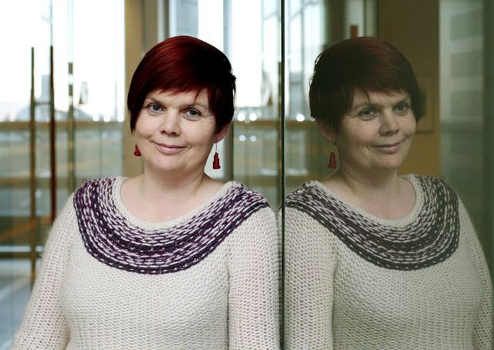 Anna Hildur Hildibrandsdóttir framkvæmdastjóri Útón er ánægð með þær átta milljónir sem Útón hefur fengið úthlutað.
Fréttablaðið/Anton