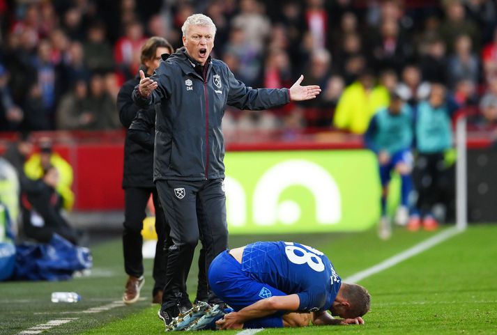 David Moyes á hliðarlínunni