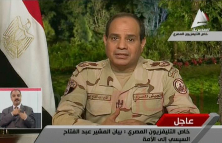 Abdul Fattah  al-Sisi marskálkur.